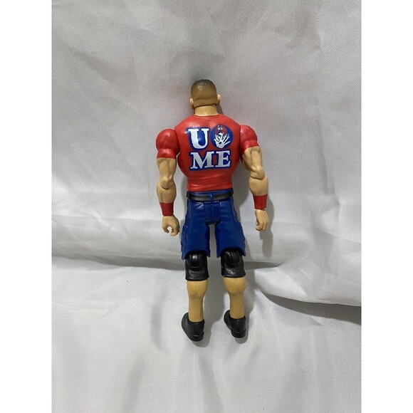 2017 WWF WWE Mattel John Cena Elite Wrestling Figure Series 12 Never Give Up Red - Picture 3 of 7